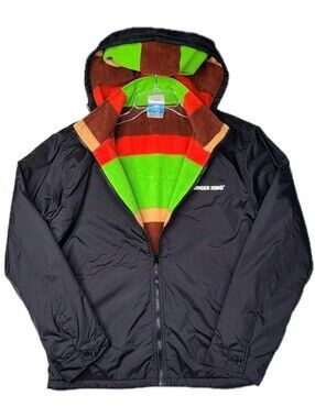 burger king | Jackets & Coats | Burger King Mens Black Nylon